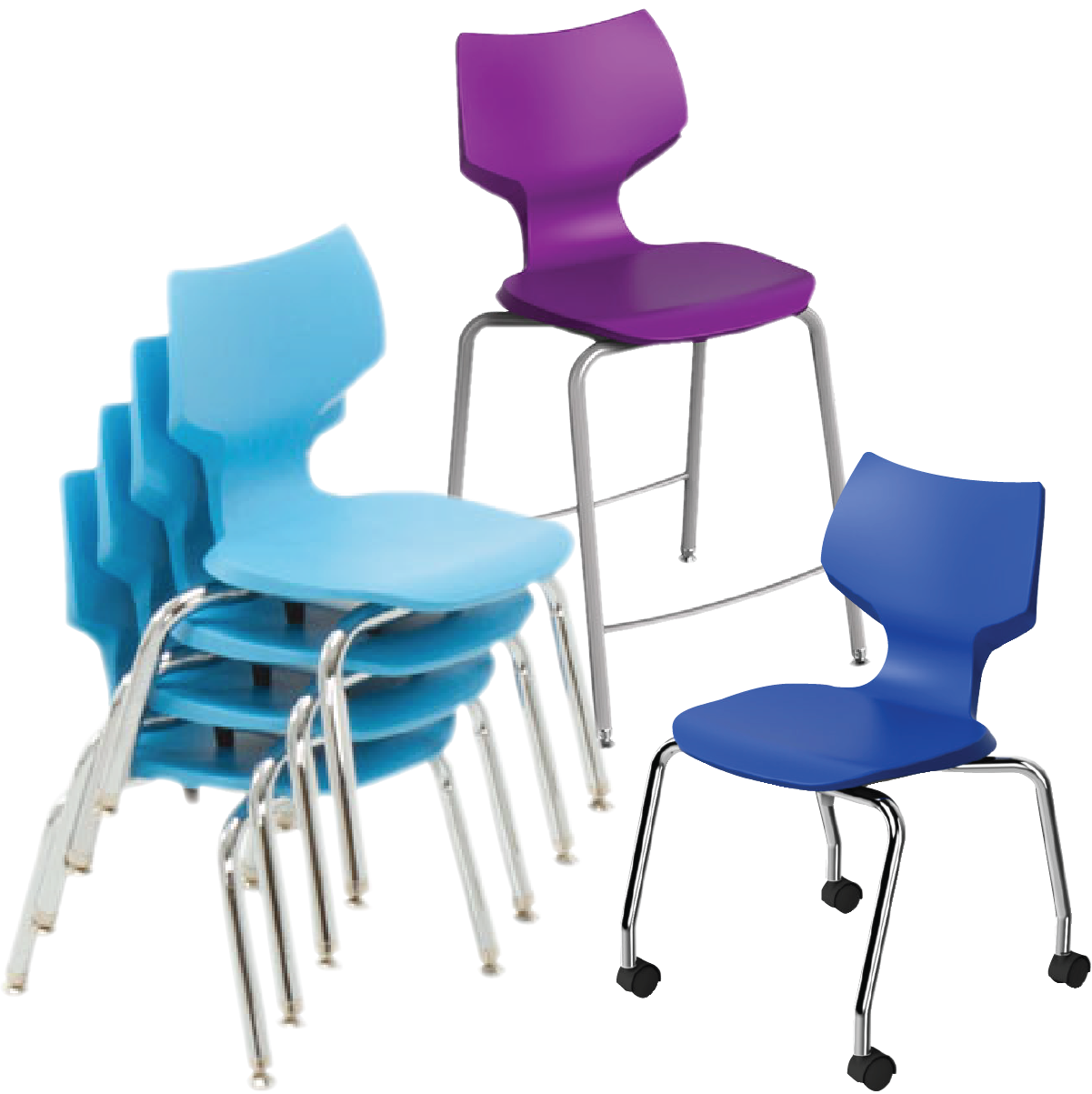 Lone Star Furnishings - Texas School Furniture - flavors seating